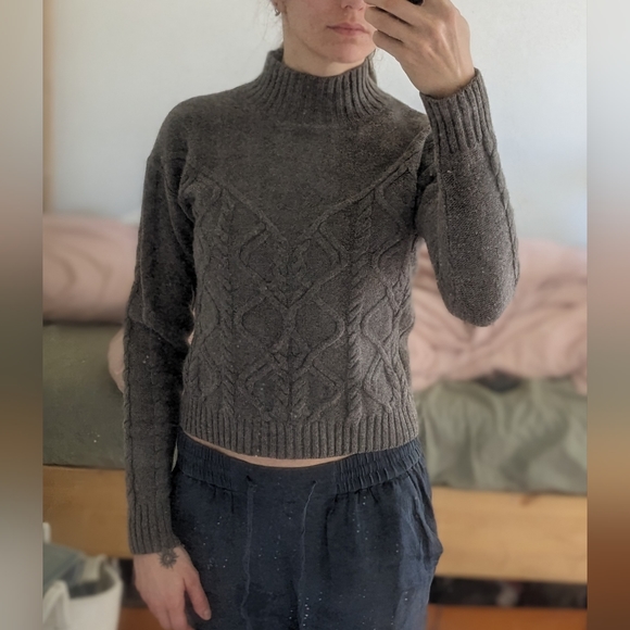 TNA wool crop sweater - Picture 6 of 6